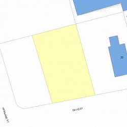 31 Davis St, Newton MA 02465-2442 plot plan