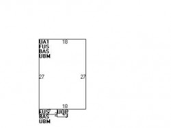 19 Avon Pl, Newton MA 02458-1511 floor plan