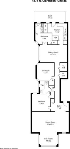 4174 Clarendon Ave, Chicago IL 60613-2227 exterior