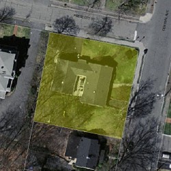 33 Central Ave, Newton MA 02460-1710 aerial view