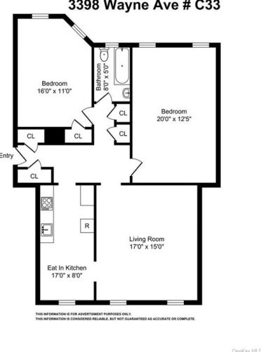 3398 Wayne Ave, Bronx NY  10467-2417 exterior