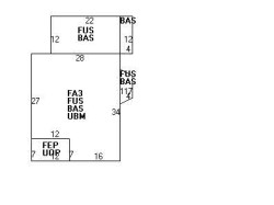 88 Central Ave, Newton MA 02460-1714 floor plan