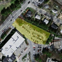 2012 Washington St, Newton MA 02462-1607 aerial view