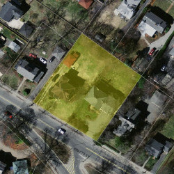 303 Crafts St, Newton MA 02460-1201 aerial view