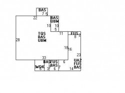 17 Wilde Rd, Newton MA  02468-1324 floor plan