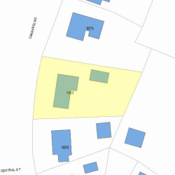 1863 Commonwealth Ave, Newton MA 02466-2725 plot plan