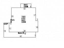 1048 Walnut St, Newton MA  02461-1249 floor plan