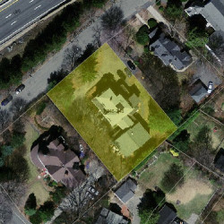 246 Central St, Newton MA  02466-2329 aerial view