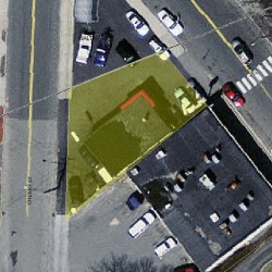 61 Waltham St, Newton MA 02465-1357 aerial view