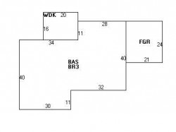 447 Dudley Rd, Newton MA 02459-2810 floor plan