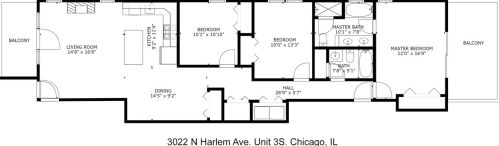3022 Harlem Ave, Chicago IL 60634-4704 exterior