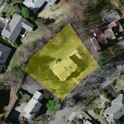 44 Cross Hill Rd, Newton MA 02459-3121 aerial view