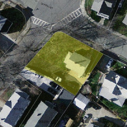 55 Capital St, Newton MA 02458-1331 aerial view