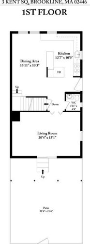 3 Kent Sq, Brookline MA 02446-6937 exterior