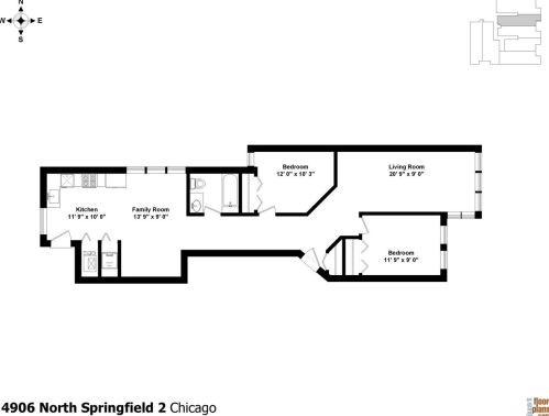 4906 Springfield Ave, Chicago IL  60625-6173 exterior