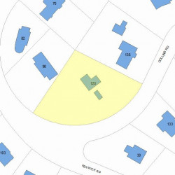 120 Collins Rd, Newton MA 02468-2234 plot plan