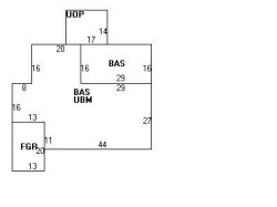 100 Stanley Rd, Newton MA 02468-2314 floor plan