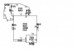 32 Arlington St, Newton MA  02458-2423 floor plan