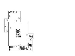 242 Auburndale Ave, Newton MA 02466-1620 floor plan
