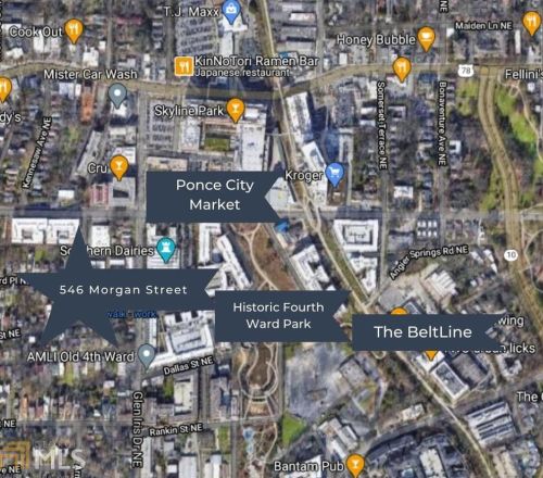 546 Morgan St, Atlanta GA  30308-2821 exterior