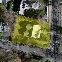 421 Waverley Ave, Newton MA  02458-2727 aerial view