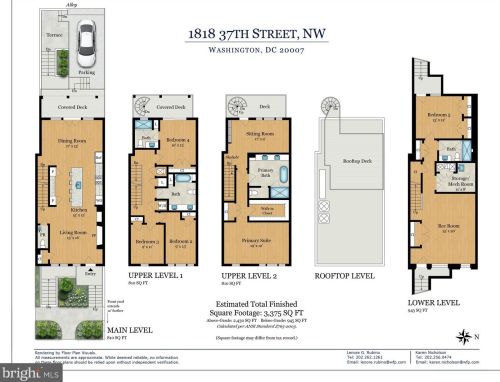 1818 37th St, Washington DC  20007-2238 exterior