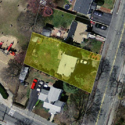 187 Cherry St, Newton MA 02465-1241 aerial view