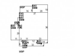 866 Beacon St, Newton MA 02459-1801 floor plan