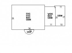 601 Centre St, Newton MA 02458-2305 floor plan