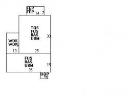 55 Cloverdale Rd, Newton MA 02461-1810 floor plan
