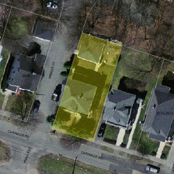 2043 Commonwealth Ave, Newton MA 02466-2005 aerial view