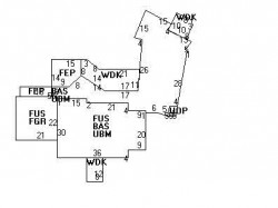 116 Dartmouth St, Newton MA 02465-2839 floor plan