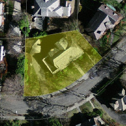 20 Gralynn Rd, Newton MA 02459-1311 aerial view