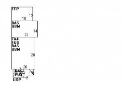89 Adams Ave, Newton MA 02465-1001 floor plan