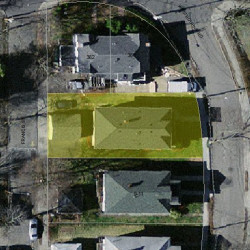 7 Westbourne Rd, Newton MA 02459-1617 aerial view