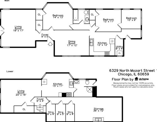 6329 Mozart St, Chicago IL 60629-2324 exterior