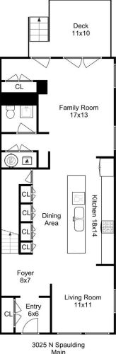 3025 Spaulding Ave, Chicago IL 60618-6808 exterior