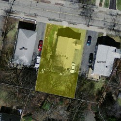 114 Warwick Rd, Newton MA 02465-1746 aerial view
