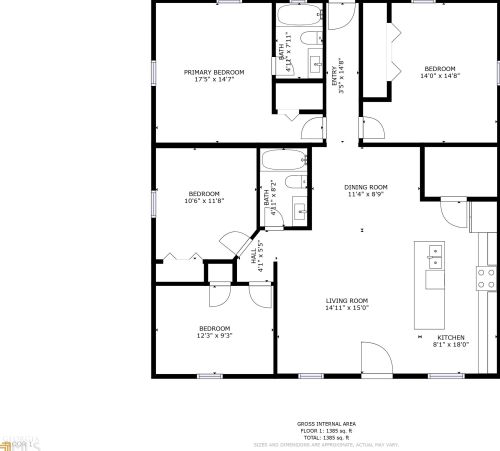 2541 Abner Pl, Atlanta GA 30318-3480 exterior