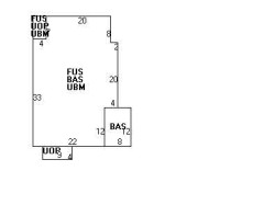 12 Glastonbury Oval, Newton MA 02468-1638 floor plan