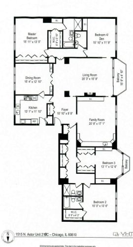 1515 Astor St, Chicago IL  60610-1627 exterior