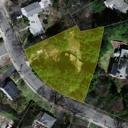 135 Berkeley St, Newton MA  02465-2637 aerial view