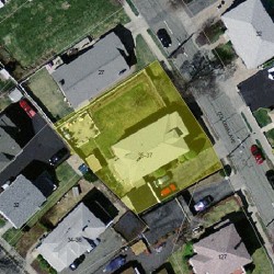 37 Colonial Ave, Newton MA  02460-1214 aerial view