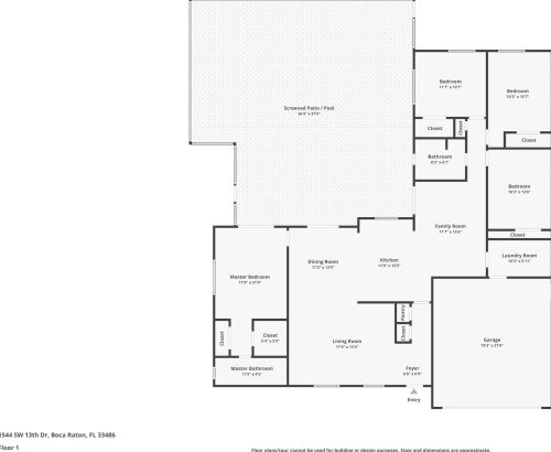 1544 13th Dr, Boca Raton FL  33486-5369 exterior