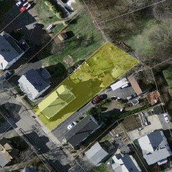 58 Cook St, Newton MA  02458-1336 aerial view