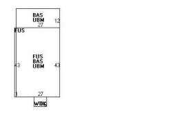 131 Warren St, Newton MA  02459-2058 floor plan
