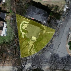 41 Cotter Rd, Newton MA 02468-1035 aerial view