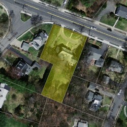1970 Beacon St, Newton MA  02468-1439 aerial view