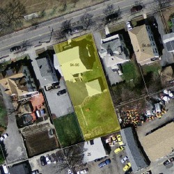 94 Webster St, Newton MA 02465-1820 aerial view