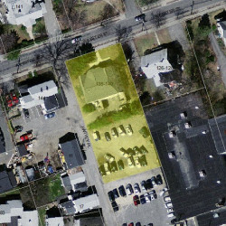 140 Webster St, Newton MA 02465-1820 aerial view